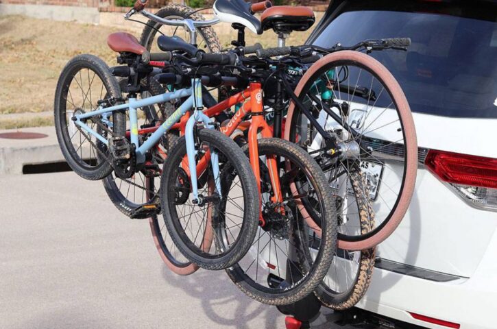 The Complete process of loading and unloading a bike rack